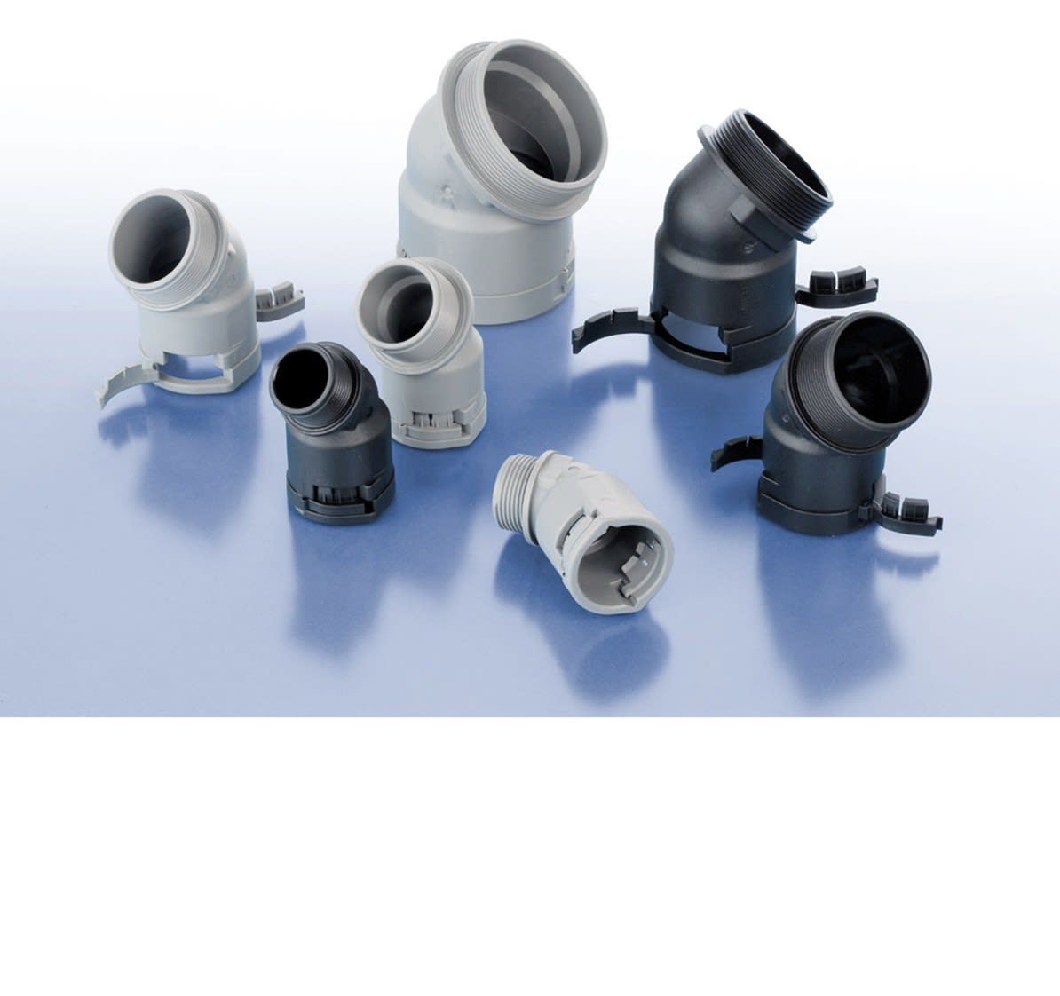 ABB SPA - ABBCF-23B.50 GUAINA EASIFLEX UL REC. DN23 PA6 BK
