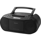 SONY - SONCFDS70B.CED CD-Radio-Kassettenrecorder 2x1.7W MP3/CD
