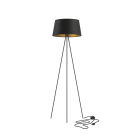 NOVALUX SRL - NOX112601.26 CHANEL PT: PIANTANA 1XE27 NERO/ORO