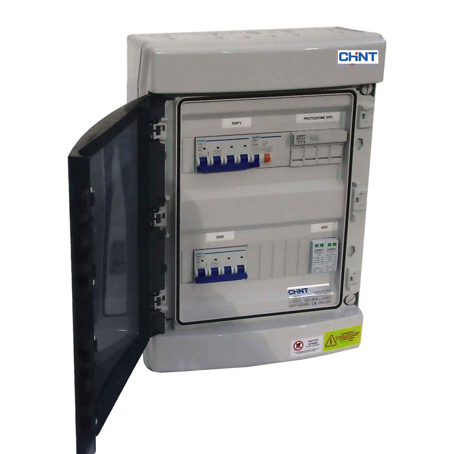 CHINT ITALIA INVESTM - CHTCHTACT63300IU QUADRO AC TRI 1 INVERTER 63A+SPI 0-21+UP