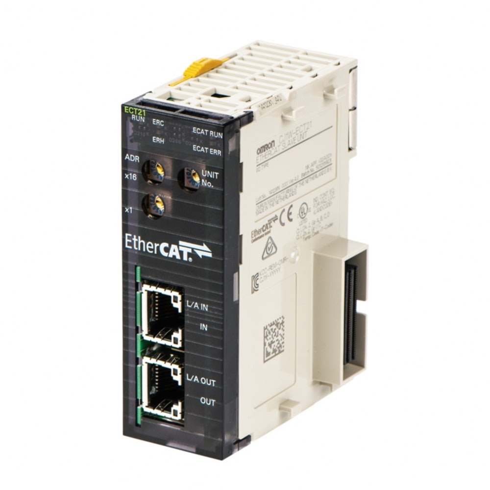 OMRON - OMRCJ1WECT21 plc- Modulo Slave EtherCAT per CJ/NJ