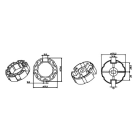 CAME SRL - CMC001YK5135 OGIVA 78X1,5MM SEDE 13X13