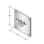 CAME SPA - CMC001YM0018 SUPPORTO 100X100 CON SELLA Q10