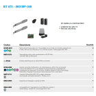 CAME SPA - CMC8K01MP-048 KIT TELESCOPICO ATS 3M 24V ZLXM BUS