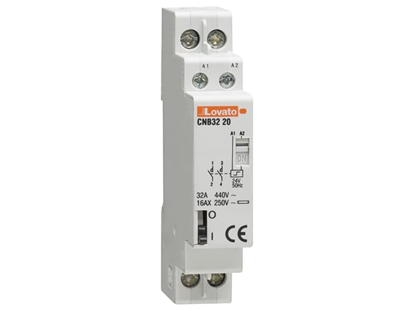 LOVATO - LOVCNB2020012 RELE  PASSO-PASSO 1M 20A AC1 2P 12V