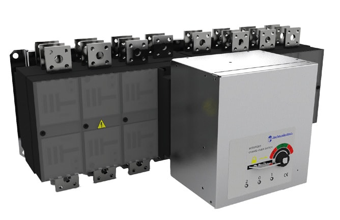 TECHNOELECTRIC SRL - TEH150123MS COMMUTATORE ORIZZONTALE MOT. 24V CC, 110
