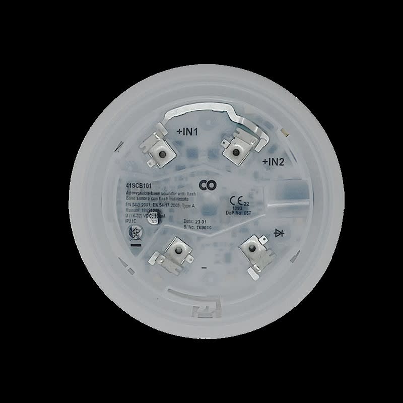 COMELIT GROUP SPA - COE41SCB101 BASE SONORA CON FLASH INDIRIZZATA EN54/3