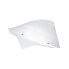 ROSSINI - RSSCOL102B PLAFONIERA IN VETRO FUSIONE E27 IP20 55CM