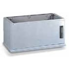 CONCHIGLIA - CON073250011 Serie CVL - Sopralzo per armadio in vetroresina, senza serratura, dim. 860 x 381 x 450 mm (BxAxP)