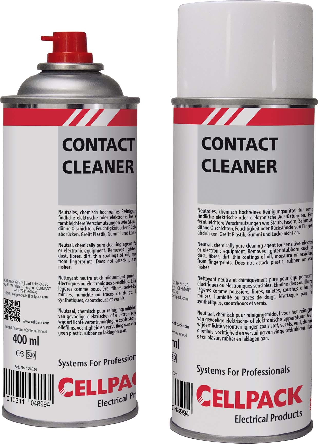 BEHR BIRCHER CELLPAC - CEL124024 DETERGENTE CONTAT.SPRAYCONTACT CLEANER40