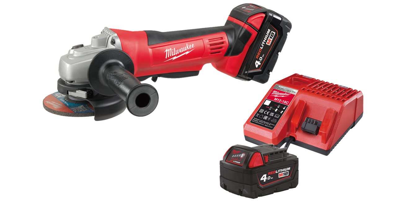 MILWAUKEE - AEG - COP4933441300 HD18AG-402_SMERIGLIATRICE