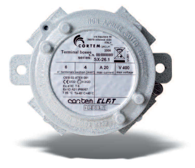 CORTEM SPA - CORSFX-36.1 SCAT.DERIV. EX II 2GD EX D IIC