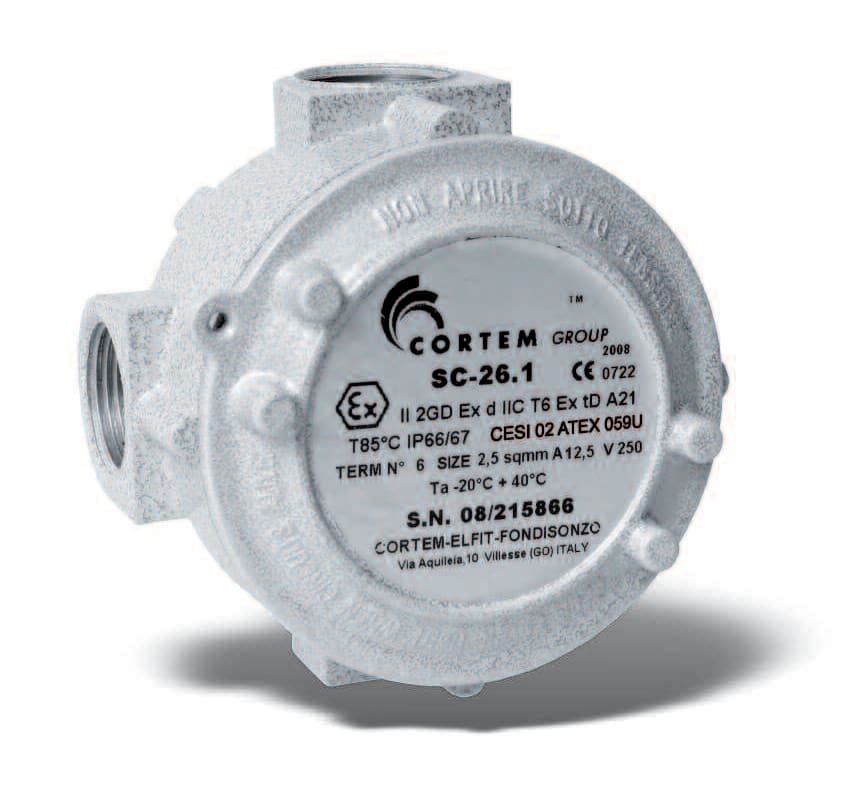 CORTEM SPA - CORST-59.1V SCAT.DERIV EX II 2GD EX D IIC