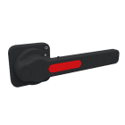 TECHNOELECTRIC SRL - TEH18844 MANIGLIA BLOCCO PORTA NERA 230MM