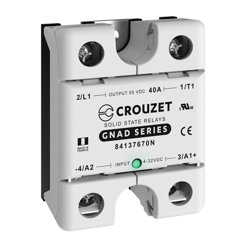 CROUZET - CRO84137670N SSR, GNAD, SINGLE PHASE, PANEL MOUNT, 40