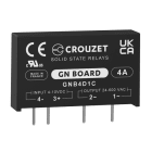 CROUZET - CROGNB4D1C SSR, GN BOARD, PCB MOUNTING, 4A OUT 24-6