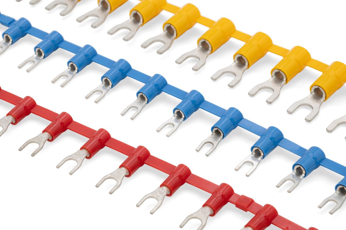 CEMBRE SPA - CEMCRP-U6 CAPOCORDA CONCATENATO ROSSO FORC.VITE 6M