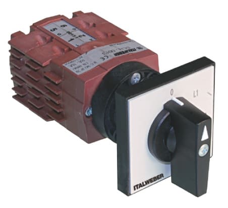 ITALWEBER SPA - ITWCP16-07R-64S COMM. DI LINEA 1-0-2 3P 16A