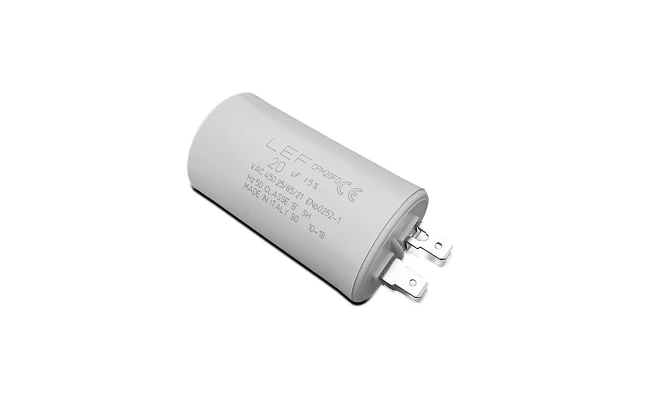 LEF LIGHTING SRL - LEFCPM6FD COND.PLAST. X MOTORE 450V 6UF 2 FASTON