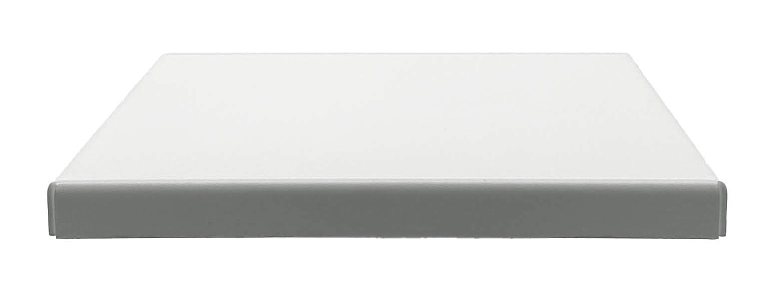 UNIERRE SRL-UNISTAB - URRCR1212FB TAPPO ACCZG BIANCO 120X120X11MM