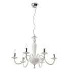 ROSSINI - RSSCRI002B SOSPENSIONE IN VETRO BIANCO E14 IP20 70C
