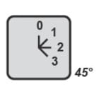 ITALWEBER SPA - ITWCS25-61R-72S COMM. A 3 VIE+0 3P 25A