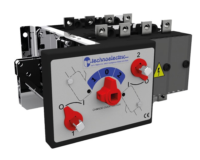 TECHNOELECTRIC SRL - TEH110128SM COMMUTATORE SOVRAPPOSTO SENZA MANIGLIA