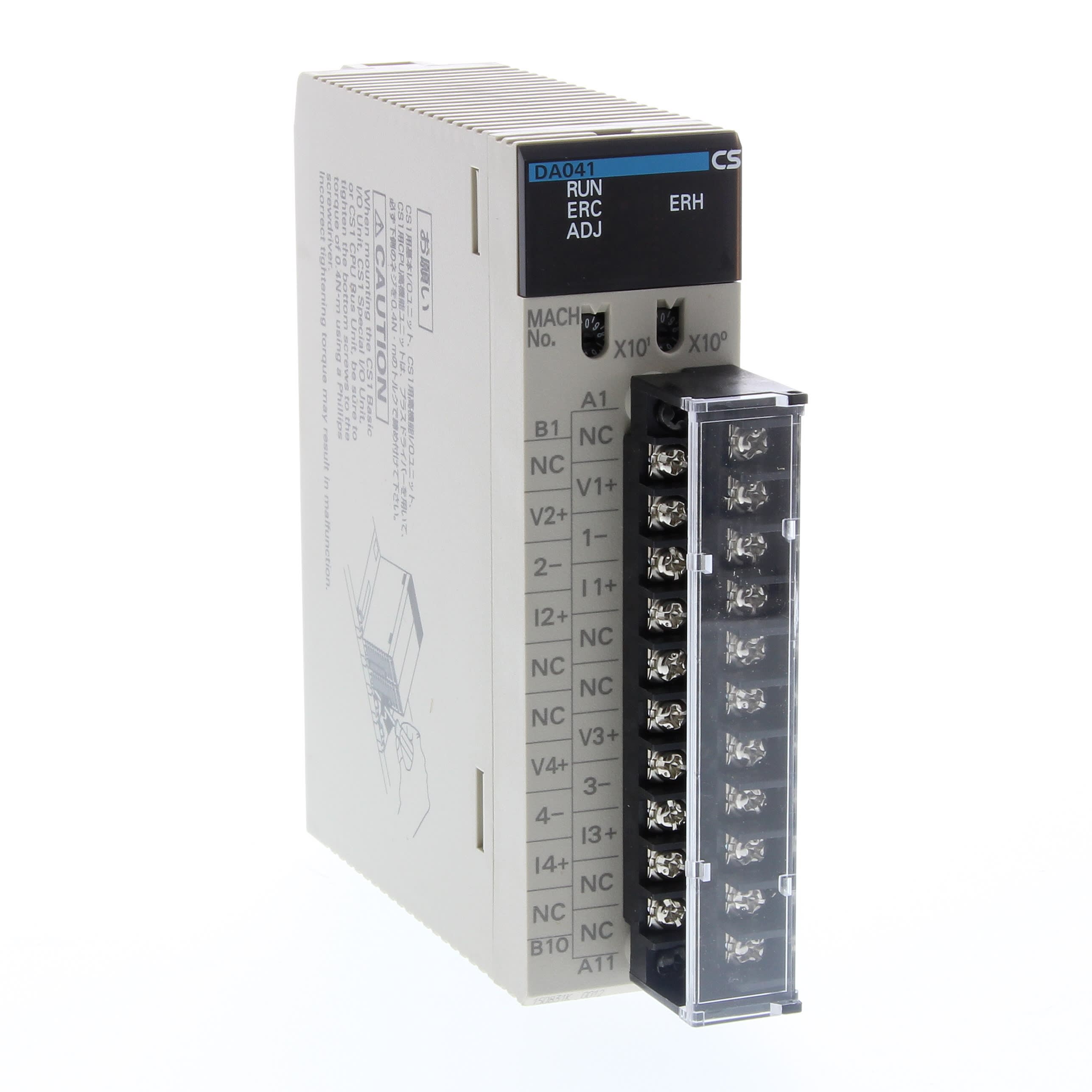 OMRON - OMRCS1WDA041-135612 PLC- MODULO 4AO. RIS. 12 BIT. V. I