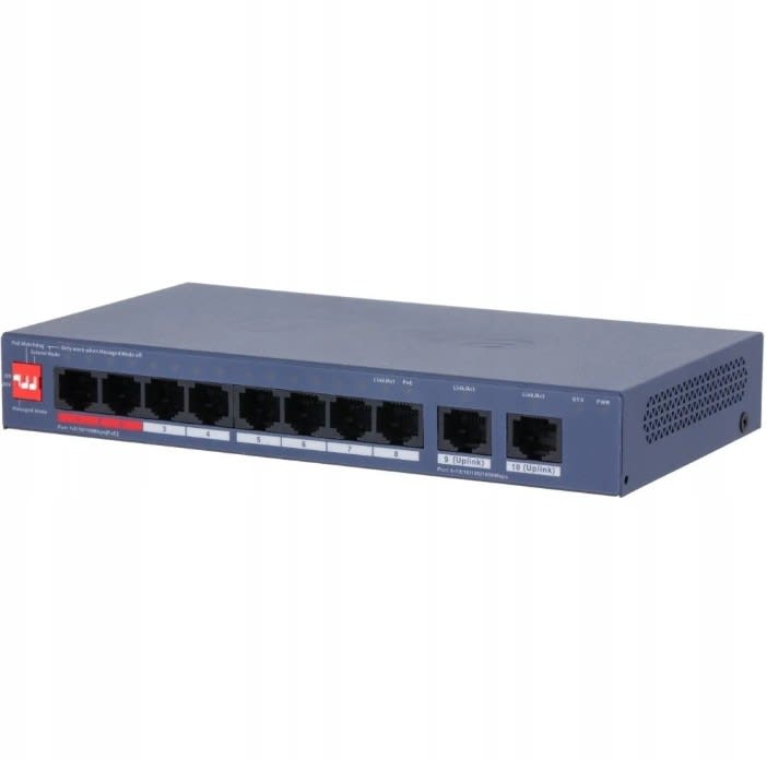 DAHUA TECHNOLOGY - DUHM-0037597 CS4010-8ET2GT-110: SWITCH CLOUD MANAGED