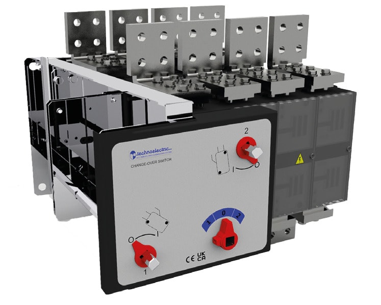 TECHNOELECTRIC SRL - TEH160118 COMMUTATORE SOVRAPPOSTO CON MANIGLIA BLO