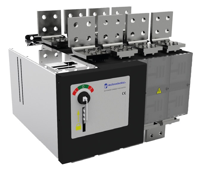 TECHNOELECTRIC SRL - TEH160128MS COMMUTATORE SOVRAPPOSTO MOT. 24V CC, 110