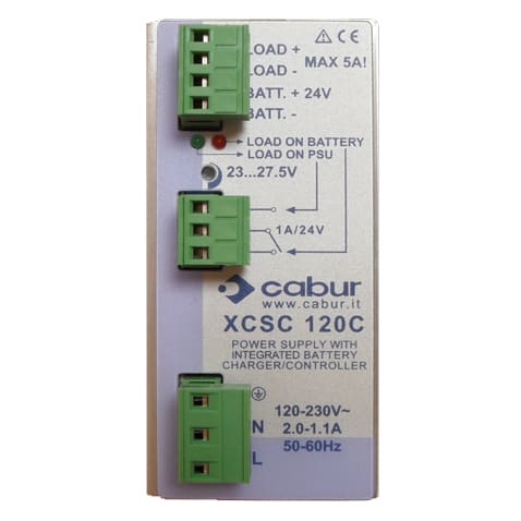 CABUR SRL - CBRXCSC120C CSC120C ALIMENT +CARICABATTERIE.24V 5A
