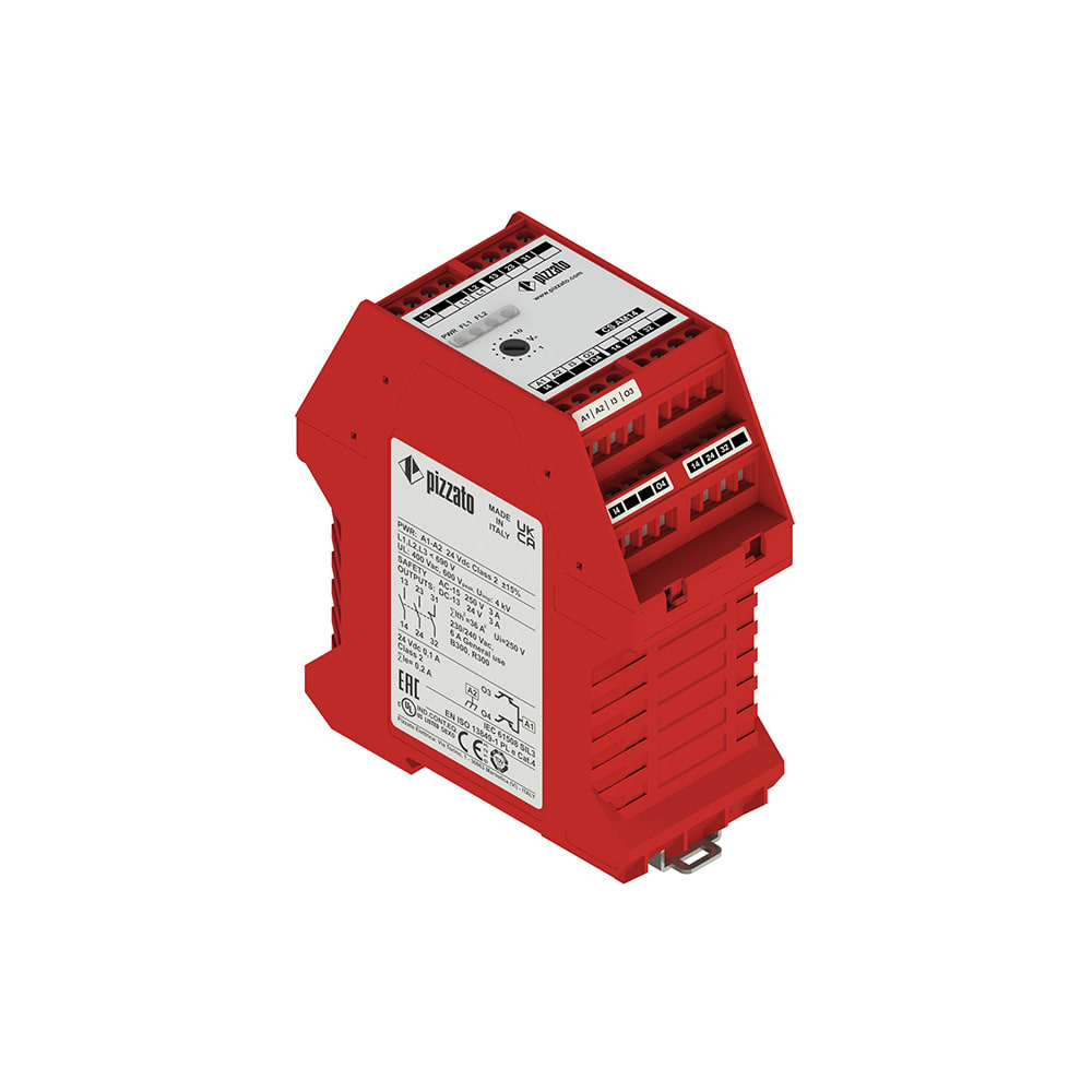 PIZZATO ELETTRICA - PZZCS AM14F1VU-P1 MODULO DI SICUREZZA SERIE CS AM RILEVAM