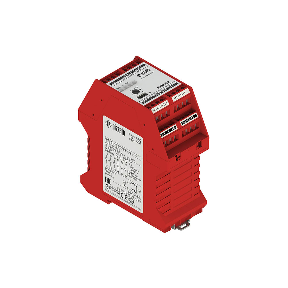 PIZZATO ELETTRICA - PZZCS AM33P1VU MODULO DI SICUREZZA SERIE CS AM RILEVAM