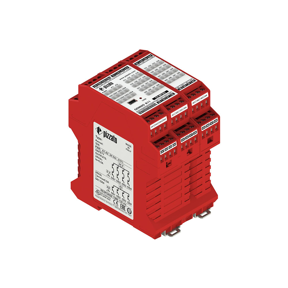 PIZZATO ELETTRICA - PZZCS MP303M0 MODULO DI SICUREZZA MULTIFUNZIONE PROGRA