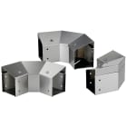 ELDON AUSTRIA GMBH - HOFCTS44EFCNT90SS Gomito a 90 gradi CT con profilo sup. incl. all'interno no ling., 4,00x4,00, spazzolato, SS304