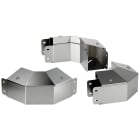 NVENT HOFFMAN - HOFCTS44EFCO90SS Gomito a 90 gradi CT con profilo sup. incl. all'esterno con ling., 4,00x4,00, spazzolato, SS304