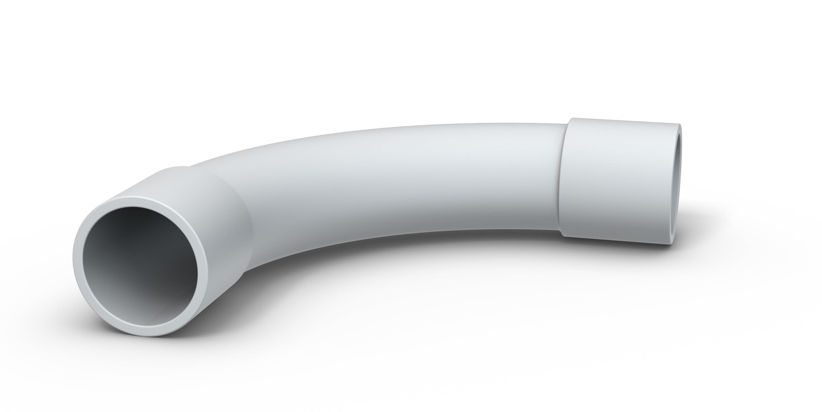 PM FLEX SRL - PMPCUGHF16 CURVA 90  IP40 GRIGIA HF D16