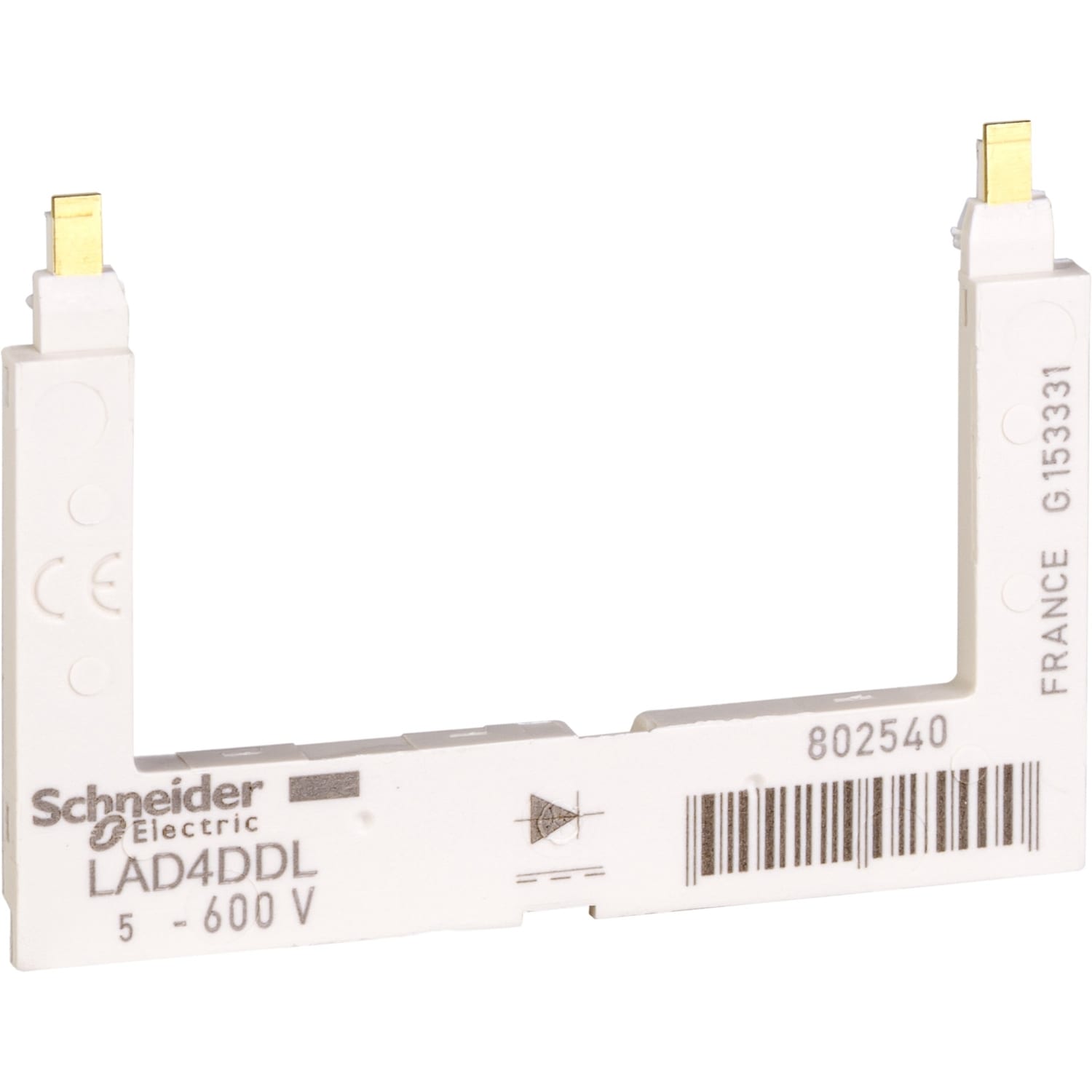 SCHNEIDER ELECTRIC - SNRLAD4DDL Modulo soppressore - TeSys D - Diodo a volantino - 24...250 V CC