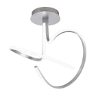 ROSSINI - RSSCUV002ARS PLAFONIERA ARGENTO SATINATO LED 39W IP20