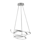 ROSSINI - RSSCUV003ARS SOSPENSIONE ARGENTO SATINATO LED 45W IP2