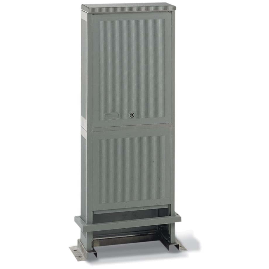 CONCHIGLIA - CON073590002 Serie CVT-CVN - Zoccolo per armadio in vetroresina, dimensioni 546 x 381 x 424 mm (BxAxP)