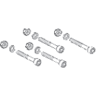 BTICINO - BTI91880K MAS HDX - SET UNIONE PORTASBARRE