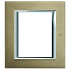 BTICINO - BTIHA4826NX Abdeckrahmen AXOLUTE: 3 + 3 Module, Farb