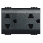 BTICINO - BTIL4185 LIVING INT - PRESA DUPLEX UNIVERS 2P+T 1