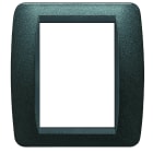 BTICINO - BTIL4826GFN LIVING INT - PLACCA 3+3P GRAFITE NERO