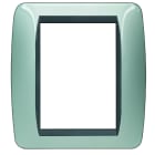 BTICINO - BTIL4826AL LIVING INT - PLACCA 3+3 POSTI ALLUMINIO