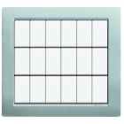 BTICINO - BTIAM4818SL MATIX - PLACCA 6+6+6P SILVER