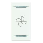 BTICINO - BTIHD4911BC Wippe 1mod Ventilator white