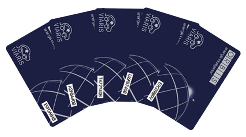 ORBIS - ORBOB940006 CARD RFID 5 PZ. PER LETT. RFID